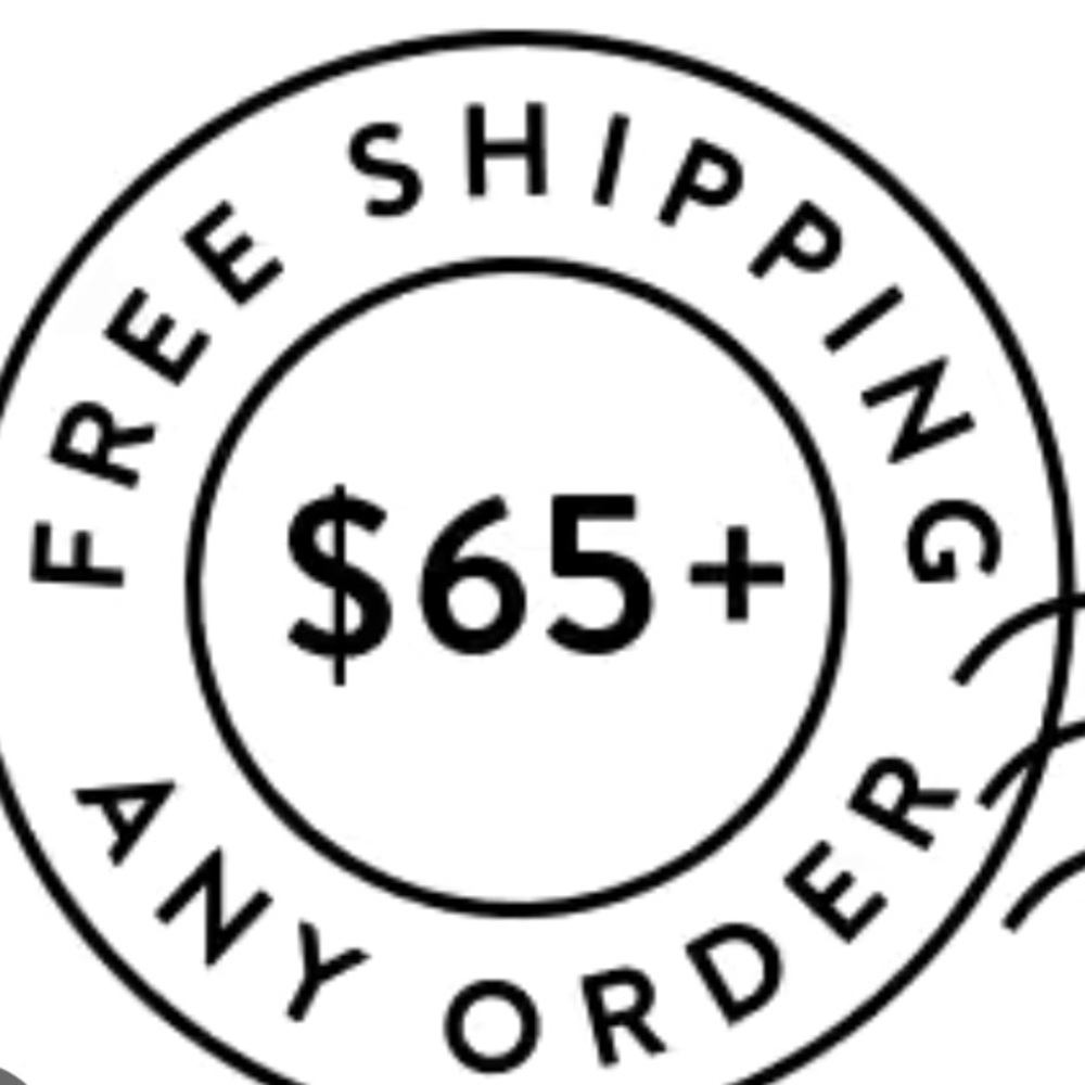 $65=free shipping